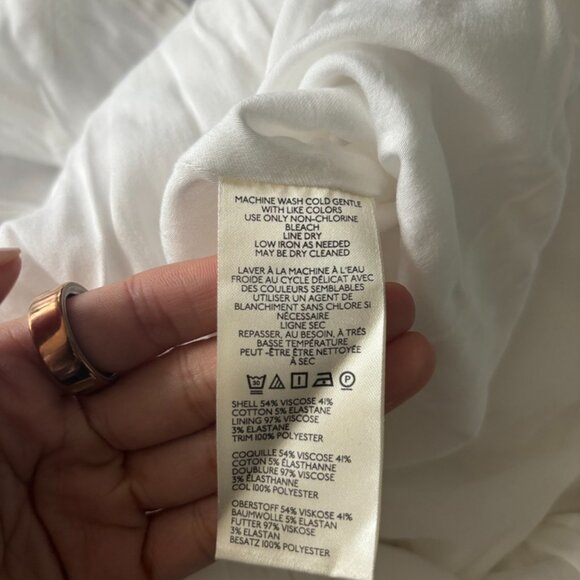 BHLDN Sleeveless Allover Bow High-Neck Mini Dress - Bridal / Bachelorette - Picture 6 of 7